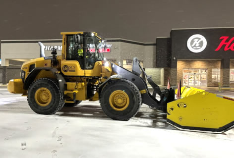 Dependable commercial snow removal in Fargo, West Fargo, and Moorhead.